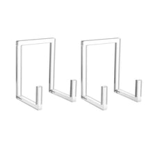 Load image into Gallery viewer, 1pc Acrylic Book Picture Frame Plate Stand, 1pc, 2pcs
