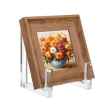 Load image into Gallery viewer, 1pc Acrylic Book Picture Frame Plate Stand, 1pc, 2pcs