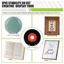 Load image into Gallery viewer, Acrylic Book Picture Frame Plate Stand