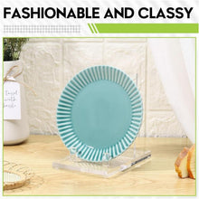 Load image into Gallery viewer, Acrylic Book Picture Frame Plate Stand