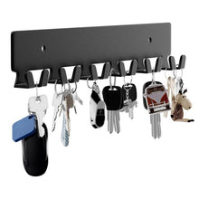 Load image into Gallery viewer, 1pc Corridor Metal 6 Hooks Key Wall Hanger, 1pc, 2pcs