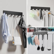Load image into Gallery viewer, 1pc Corridor Metal 6 Hooks Key Wall Hanger, 1pc, 2pcs