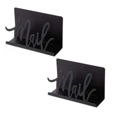 Load image into Gallery viewer, 1pc Metal Mail Letter Storage Rack for Office Desks, 1pc, 2pcs