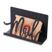 Load image into Gallery viewer, 1pc Metal Mail Letter Storage Rack for Office Desks, 1pc, 2pcs