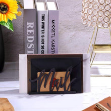 Load image into Gallery viewer, 1pc Metal Mail Letter Storage Rack for Office Desks, 1pc, 2pcs