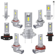 Load image into Gallery viewer, 2pcs Mini 1:1 Direct Plug Car LED Headlight Bulb, H1, H3, H7, H11, 9005, 9006, H16, P13W, 9012