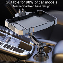 Load image into Gallery viewer, Car 360 Degree Rotating Dining Tray Auto Adjustable Cell Phone Holder, Small, Medium, Large