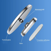 Load image into Gallery viewer, Car Reversing Blind Spot Auxiliary Ultra-clear Reflective Rearview Mirror, Black, Silver