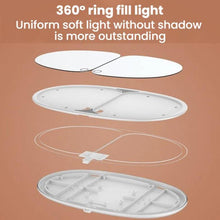 Load image into Gallery viewer, Car Sun Visor LED Touch Light Magnifying Makeup Mirror