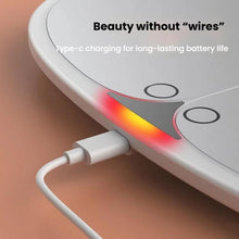 Load image into Gallery viewer, Car Sun Visor LED Touch Light Magnifying Makeup Mirror