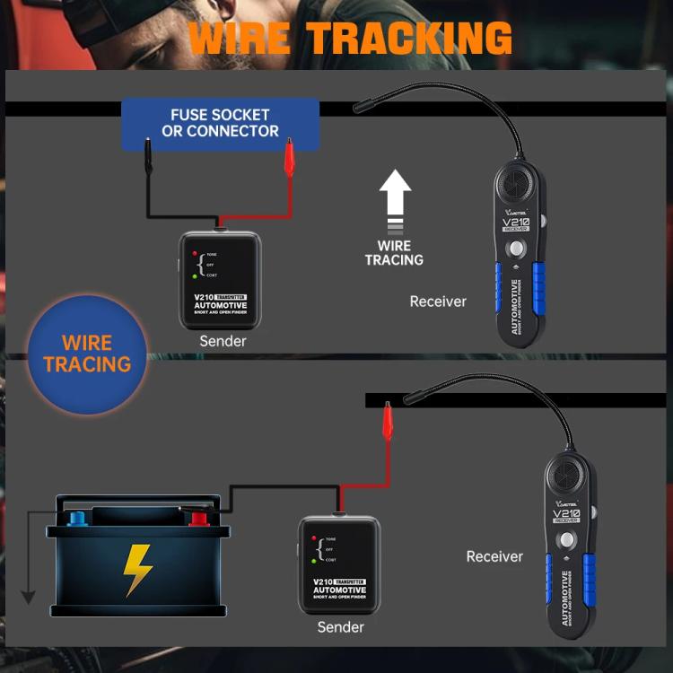 VDIAGTOOL 6-42V Automotive Circuit Tester