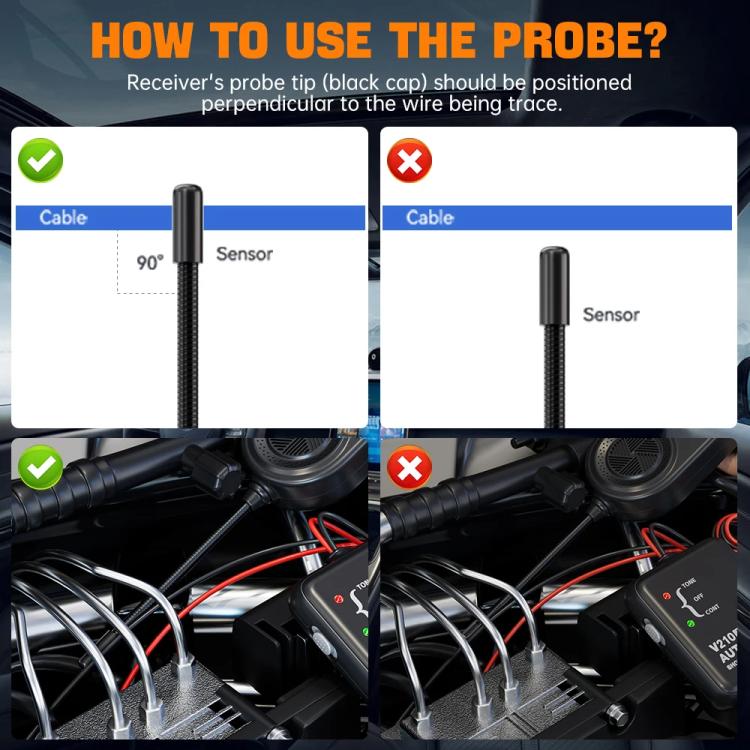 VDIAGTOOL 6-42V Automotive Circuit Tester