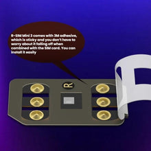 Load image into Gallery viewer, R-SIM Mini 3 SIM Unlock Chip For iPhone 13-16 Dual SIM Models, R-SIM Mini 3