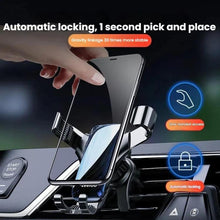 Load image into Gallery viewer, Leeioo Gravity Linkage Air Outlet Clip-on Car Mobile Phone Holder