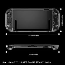 Load image into Gallery viewer, For Nintendo Switch 2 Crystal Shell Case Split Gamepad Transparent Protective Cover