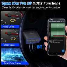 Load image into Gallery viewer, Vgate 3m bps Bluetooth Wireless Wake-up Diagnostic Instrument, Bluetooth 5.3