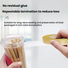 Load image into Gallery viewer, PVC Food Can Sealing Film Transparent Seamless Tape, 15mm x 20m, 15mm x 66m, 18mm x 66m, 20mm x 66m, 25mm x 66m, 15mm x 100m, 25mm x 100m, 18mm x 100m, 20mm x 100m
