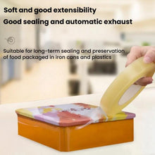 Load image into Gallery viewer, PVC Food Can Sealing Film Transparent Seamless Tape, 15mm x 20m, 15mm x 66m, 18mm x 66m, 20mm x 66m, 25mm x 66m, 15mm x 100m, 25mm x 100m, 18mm x 100m, 20mm x 100m