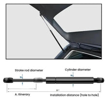 Load image into Gallery viewer, 2pcs For BMW Z4/E85/E86 Trunk Gas Spring Strut 51247016186