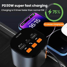 Load image into Gallery viewer, Multifunctional PD Bluetooth-Compatible USB Cigarette Lighter Car Fast Charging