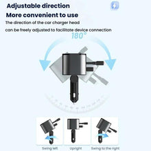 Load image into Gallery viewer, Multifunctional PD Bluetooth-Compatible USB Cigarette Lighter Car Fast Charging