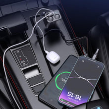 Load image into Gallery viewer, 120W 1 To 2 Retractable USB Car Fast Charging Charger With Cigarette Lighter