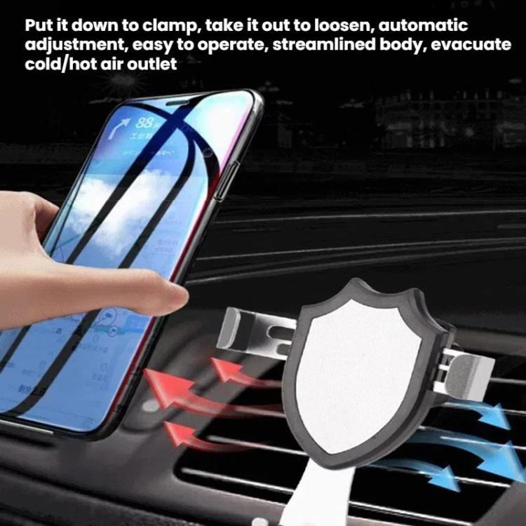 Air Outlet Clip-on Gravity 360-degree Rotating Car Phone Holder, Gray Eagle Beak Clip, Silver Eagle Beak Clip, Gold Eagle Beak Clip, Gray Straight Clip, Silver Straight Clip, Gold Straight Clip