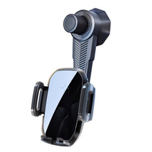 Load image into Gallery viewer, 15W Wireless Induction Snap-on Charging Car Air Outlet Phone Holder, Black, Black + Long Hook Clip, Black + Car Charger Head, White + Car Charger Head