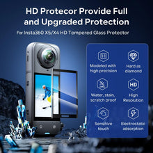 Load image into Gallery viewer, For Insta360 X5 / X4 aMagisn Tempered Glass Screen Protector Anti-Scratch 9H Hardness