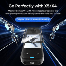 Load image into Gallery viewer, For Insta360 X5 / X4 aMagisn Tempered Glass Screen Protector Anti-Scratch 9H Hardness
