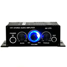 Load image into Gallery viewer, Car Home Stereo Mini Amplifier, AK270, AK270 With DC Line