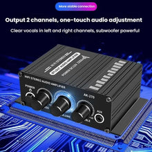 Load image into Gallery viewer, Car Home Stereo Mini Amplifier, AK270, AK270 With DC Line