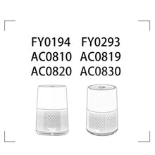 Load image into Gallery viewer, Filter For Philips Air Purifier AC0820 / AC0830 / AC0810 / AC0819, FY0194 HEPA, FY0293 Activated Carbon