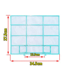 Load image into Gallery viewer, Filter Mesh For Midea Air Conditioner Replacement 1/1.5/2 HP Wall-Mounted Indoor Units, 29x27.5cm, 34.5x27.5cm, 32x27.5cm, 25.3x28cm, 30x29cm, 29.7x28cm, 37.7x29.4cm, 37.5x33cm, 28.2x26.5cm, 30.2x28cm, 35.9x43.7cm, 32.5x32cm, 30x32cm, 27x26.5cm, 28.5x2...