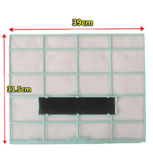 Load image into Gallery viewer, Filter Mesh For Midea Air Conditioner Replacement 1/1.5/2 HP Wall-Mounted Indoor Units, 29x27.5cm, 34.5x27.5cm, 32x27.5cm, 25.3x28cm, 30x29cm, 29.7x28cm, 37.7x29.4cm, 37.5x33cm, 28.2x26.5cm, 30.2x28cm, 35.9x43.7cm, 32.5x32cm, 30x32cm, 27x26.5cm, 28.5x2...