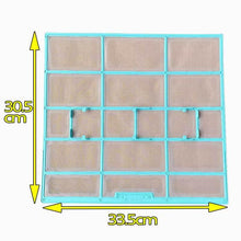 Load image into Gallery viewer, Filter Mesh For Midea Air Conditioner Replacement 1/1.5/2 HP Wall-Mounted Indoor Units, 29x27.5cm, 34.5x27.5cm, 32x27.5cm, 25.3x28cm, 30x29cm, 29.7x28cm, 37.7x29.4cm, 37.5x33cm, 28.2x26.5cm, 30.2x28cm, 35.9x43.7cm, 32.5x32cm, 30x32cm, 27x26.5cm, 28.5x2...