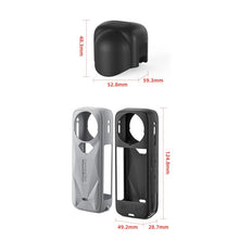 Load image into Gallery viewer, For Insta360 X5 Action Camera Protective Accessories, aMagisn Body Case+Lens Cap Black, aMagisn Body Case+Lens Cap Gray, aMagisn Body Case Black, aMagisn Body Case Gray