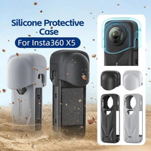 Load image into Gallery viewer, For Insta360 X5 Action Camera Protective Accessories, aMagisn Body Case+Lens Cap Black, aMagisn Body Case+Lens Cap Gray, aMagisn Body Case Black, aMagisn Body Case Gray