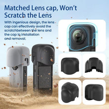Load image into Gallery viewer, For Insta360 X5 Action Camera Protective Accessories, aMagisn Body Case+Lens Cap Black, aMagisn Body Case+Lens Cap Gray, aMagisn Body Case Black, aMagisn Body Case Gray