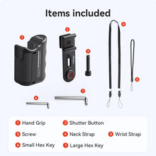 Load image into Gallery viewer, aMagisn Xplorer Grip Kit Street Vlogging Handle For Insta360, DJI Action, and GoPro Hero Series Action Cameras, For Insta360, DJI Action, and GoPro