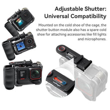 Load image into Gallery viewer, aMagisn Xplorer Grip Kit Street Vlogging Handle For Insta360, DJI Action, and GoPro Hero Series Action Cameras, For Insta360, DJI Action, and GoPro