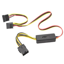Load image into Gallery viewer, Graphics Card To Hard Disk Drive Cable Hard Disk Drive Power Cable, 12V To SATA 1 To 1, 12V To SATA 1 To 2, 12V To SATA 1 To 3, 12V To SATA 1 To 4, Graphics Card 8P To Big 4P 1 To 1, Graphics Card 8P To Big 4P 1 To 2, Graphics Card 8P To Big 4P 1 To 3 ...
