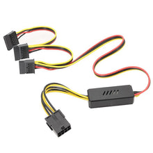 Load image into Gallery viewer, Graphics Card To Hard Disk Drive Cable Hard Disk Drive Power Cable, 12V To SATA 1 To 1, 12V To SATA 1 To 2, 12V To SATA 1 To 3, 12V To SATA 1 To 4, Graphics Card 8P To Big 4P 1 To 1, Graphics Card 8P To Big 4P 1 To 2, Graphics Card 8P To Big 4P 1 To 3 ...