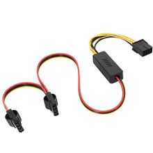 Load image into Gallery viewer, Graphics Card To Hard Disk Drive Cable Hard Disk Drive Power Cable, 12V To SATA 1 To 1, 12V To SATA 1 To 2, 12V To SATA 1 To 3, 12V To SATA 1 To 4, Graphics Card 8P To Big 4P 1 To 1, Graphics Card 8P To Big 4P 1 To 2, Graphics Card 8P To Big 4P 1 To 3 ...