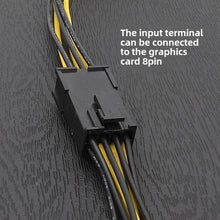 Load image into Gallery viewer, Graphics Card To Hard Disk Drive Cable Hard Disk Drive Power Cable, 12V To SATA 1 To 1, 12V To SATA 1 To 2, 12V To SATA 1 To 3, 12V To SATA 1 To 4, Graphics Card 8P To Big 4P 1 To 1, Graphics Card 8P To Big 4P 1 To 2, Graphics Card 8P To Big 4P 1 To 3 ...