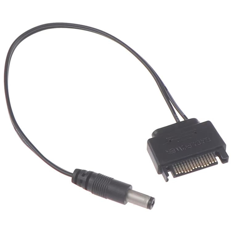 SATA Male To 5.5 x 2.1mm DC Connection Cable 12V Power Cable, 20cm, 50cm, 100cm