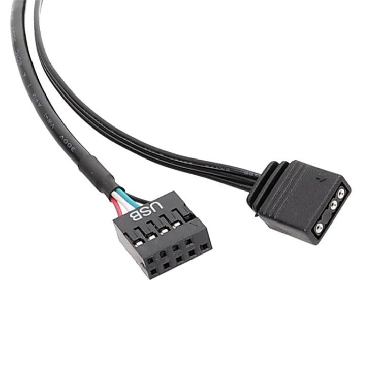 Lighting Cable Content Upload Cable for COLORFUL RTX3090TI / RTX4080 / RTX4070TI / RTX4070 / RTX4090TI / RTX4090, Lighting Cable Content Upload