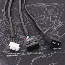 Load image into Gallery viewer, Lighting Cable Content Upload Cable for COLORFUL RTX3090TI / RTX4080 / RTX4070TI / RTX4070 / RTX4090TI / RTX4090, Lighting Cable Content Upload