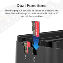 Load image into Gallery viewer, For Insta360 X5 Camera AMagisn Battery Charger Fast Charging Station For 3 Batteries Simultaneously