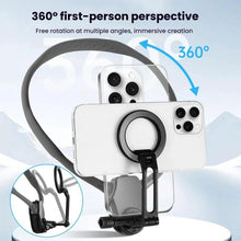 Load image into Gallery viewer, Adjustable Magnetic Neck Mount Phone Holder Quick-Release Chest Strap POV Mount For Sports &amp; Vlogging, K08-2M